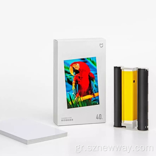 Xiaomi Mijia Photo εκτυπωτής 1s φωτογραφικό χαρτί 3 &#39;&#39;